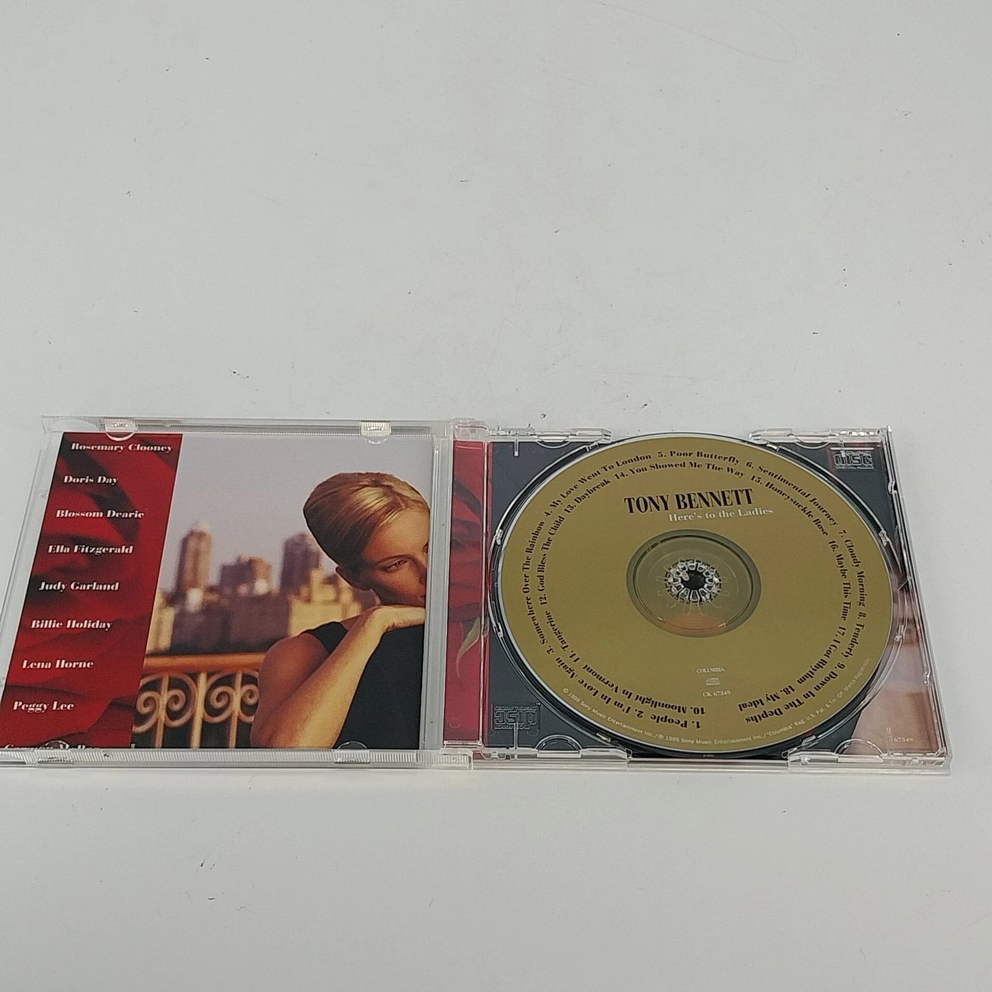 Tony Bennett Here's To The Ladies CD 1995 Columbia Vocal Jazz Traditional Pop