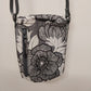 Vera Bradley Lighten Up Water Bottle Holder Crossbody Moon Shadow Meadow