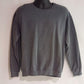 Men's Fleece Crewneck Sweatshirt Gray Size Large Fruit Of The Loom