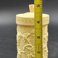 Agiftcorp Cocktail Forks with Floral Carved Celluloid Holder Cream Hong Kong 1978