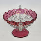 Tiffin Franciscan Williamsburg Cranberry Compote 2 Handle