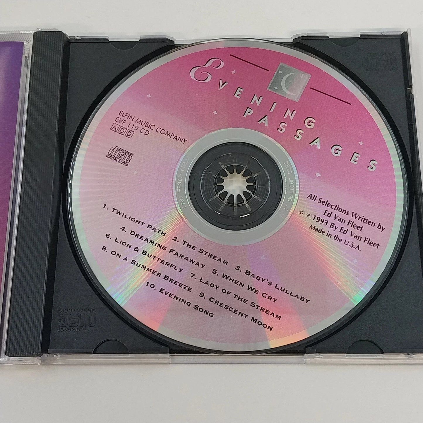 Ed Van Fleet 4 CD Lot Evening Passages Oceans Fire Journeys Light of Midnight