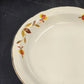 Autumn Leaf Rim Soup Bowl 8.5" Hall's Superior Jewel Tea MCM Dinnerware Vintage