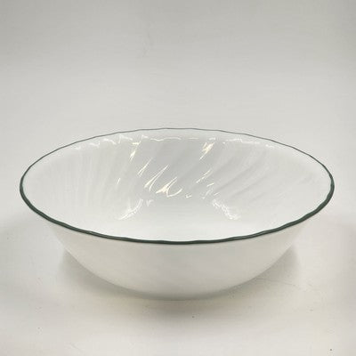 Corelle Callaway White Green Ivy Round Vegetable Bowl 8.5" USA