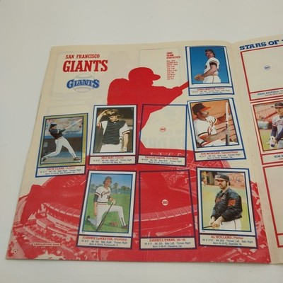 Topps MLB Baseball Sticker Album Include Hall of Famers 1983 Edition Used USA
