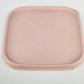 Tupperware Modular Mates 1620-1 Clear Storage Canister Pink Lid 1623-2 Vintage