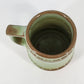 Frankoma Pottery C10 Mayan Aztec Desert Green Gold Coffee Mug Oklahoma Art 4"x3"