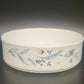 Pfaltzgraff April 2.5 Qt Casserole Dish w Glass Lid Floral Stoneware Vintage USA