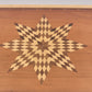 Thuya Moroccan Wood Large Jewelry Box – Handmade 17” Brick Design with Starburst Inlay Lid – Green Felt Lined – Artisan Keepsake Storage Chest