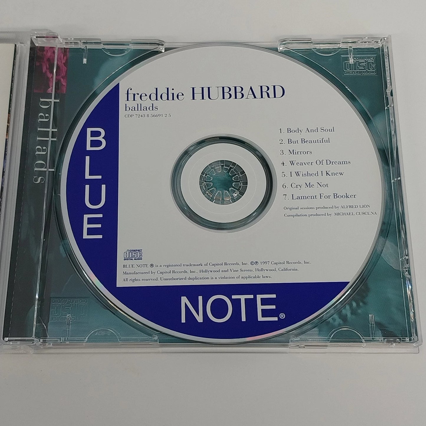 Freddie Hubbard Ballads CD 1997 Blue Note Remastered Hard Bop Jazz Trumpet