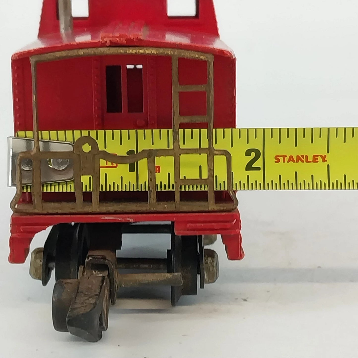 American Flyer Lines S Gauge Caboose Train 638 Red A. C. Gilbert 1950s Vintage