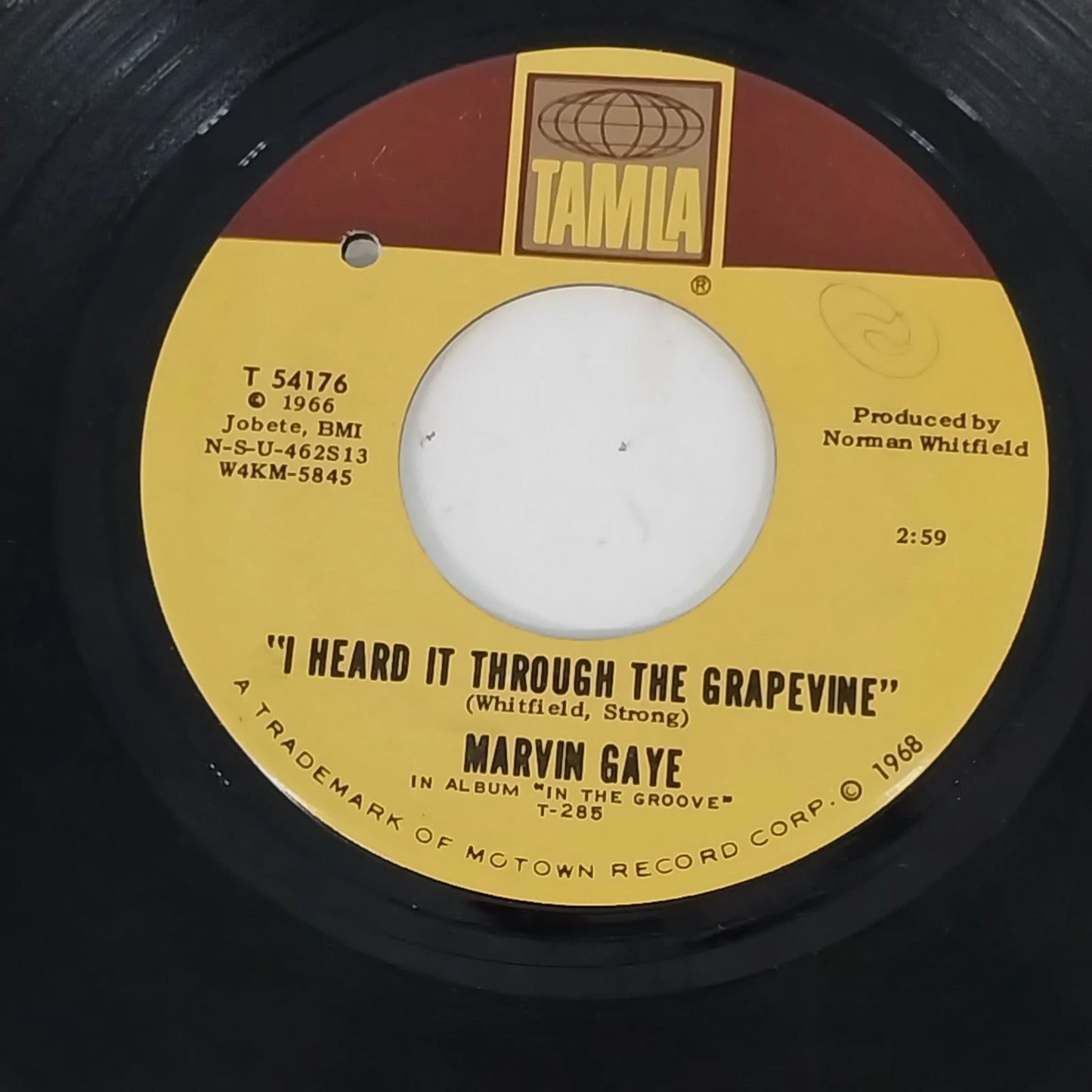 Marvin Gaye 45 RPM Vinyl Lot Motown Grapevine Tamla Singles