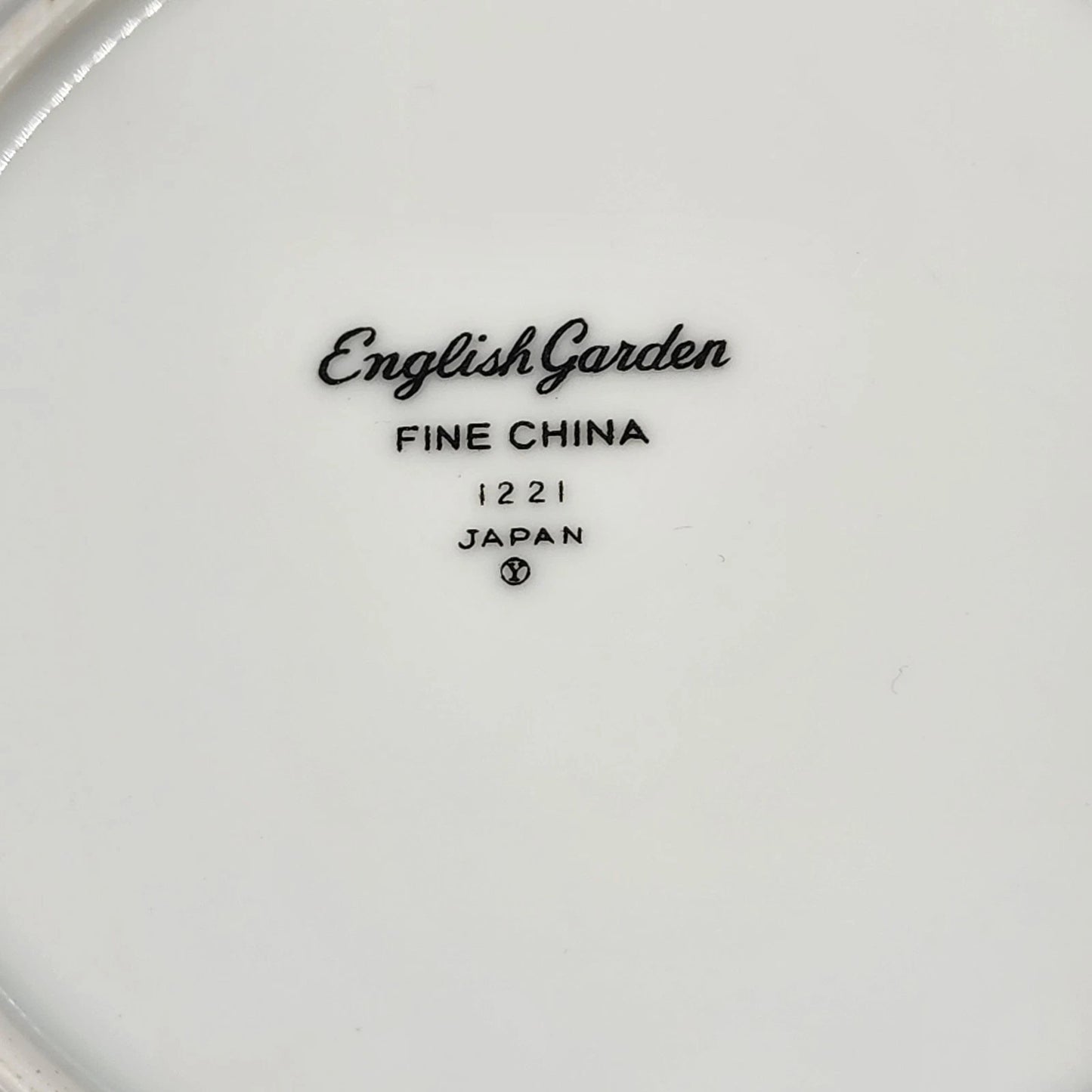 English Garden 1221 Bread Butter Plates Set of 6 Platinum Fine China 6.5" Japan