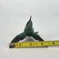 Ruby-Throated Hummingbird Figurine Hand-Painted Male Hovering 3.5" No Stand