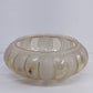Amber Glass Ceiling Light Shade 12" Ribbed Pumpkin Flush Mount 9" Fitter Vintage