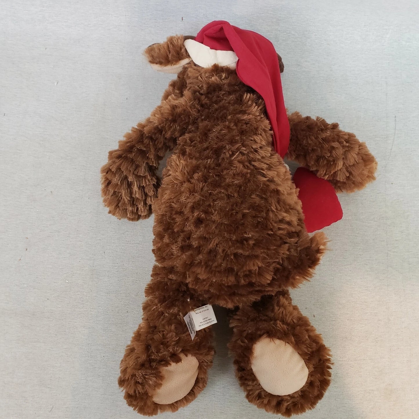 Pier 1 Imports Plush Moose 19” Christmas Shelf Sitter Stuffed Reindeer Soft Toy