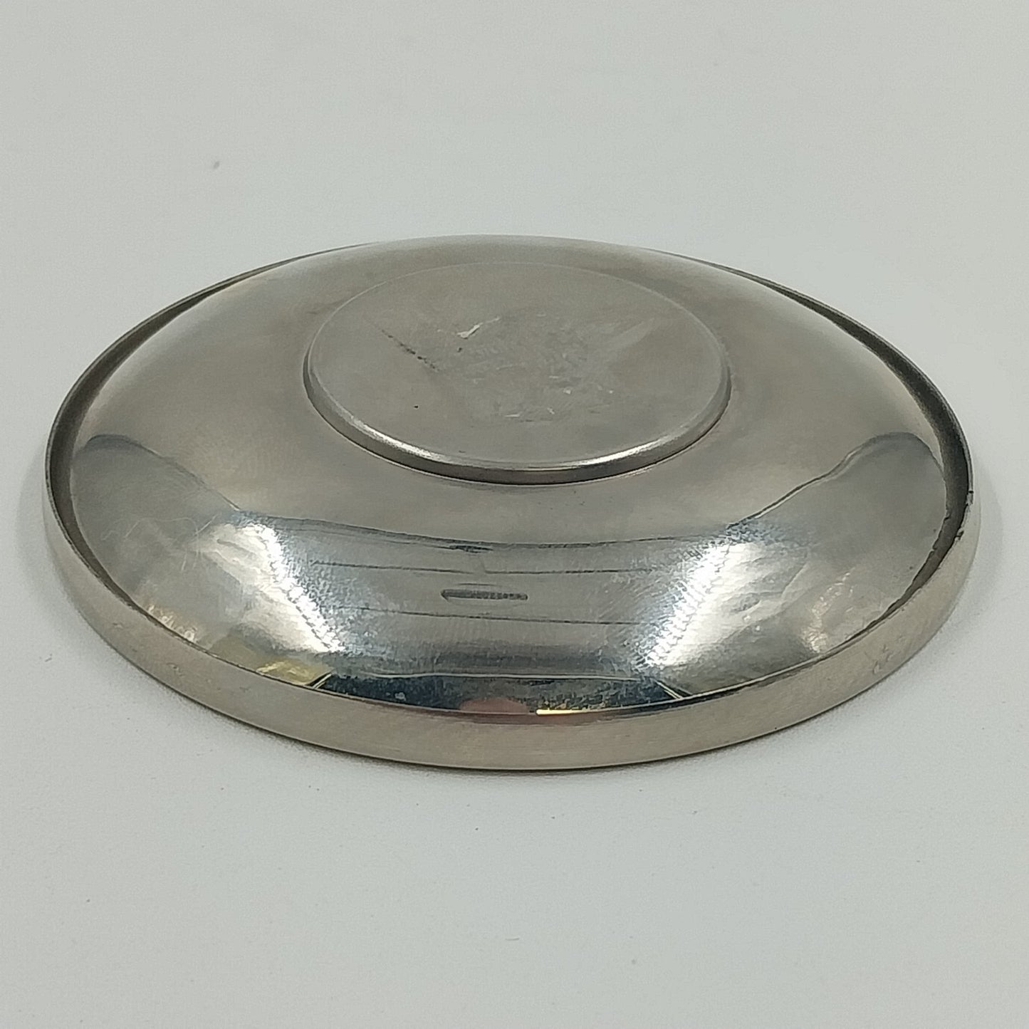 Royal Amalienberg Copenhagen Stainless Steel Trinket Dish Decor Collector Plate