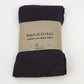 Massini Womens Size 2 Stocking Brown Control Top Opaque Tights Cotton Shield NWT