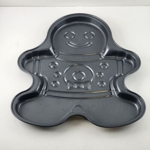 Wilton Cake or Cookie Pan Gingerbread Boy Specialty Baking Non-Stick 14" Long