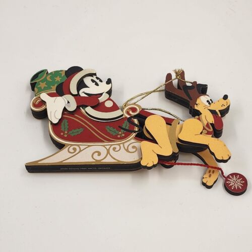 Hallmark Keepsake Christmas Ornament 2020 Disney OH WHAT FUN Mickey and Pluto