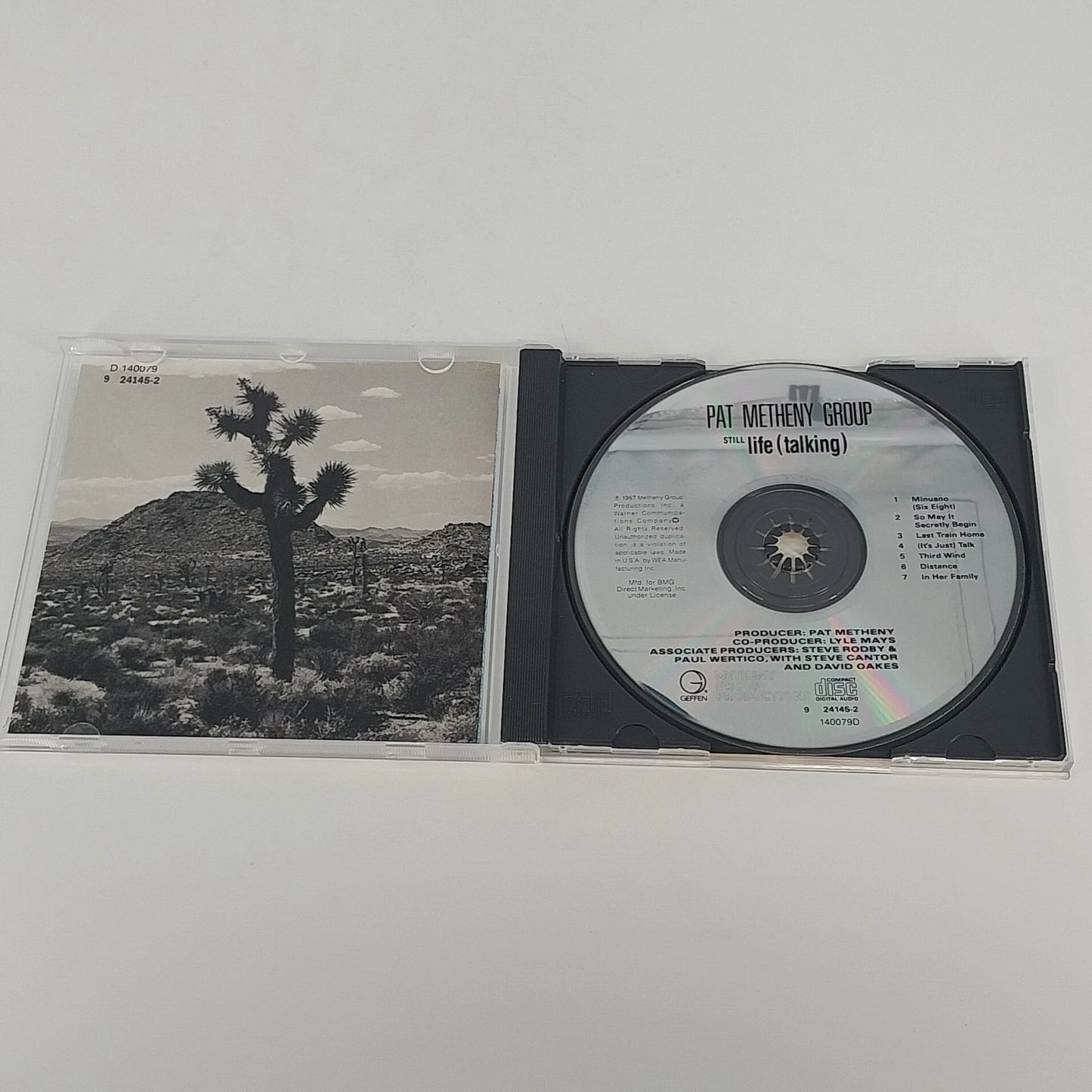Pat Metheny Group Still Life (Talking) CD 1987 Jazz Fusion Latin Contemporary