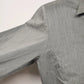 Tommy Hilfiger Women's Grey Zip Front Top Size L Fitted Logo Long Sleeve Darts