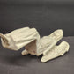 White Resin Angel Shelf Sitter Statue Indoor Outdoor Garden Decor