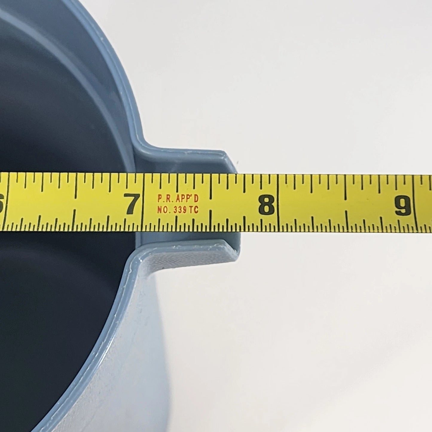 Tupperware 2 Qt Blue Pitcher Push Button Lid Model 1676
