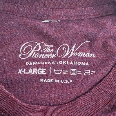 Pioneer Woman Mercantile T-Shirt XL Pawhuska OK Souvenir Tee USA Women’s