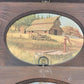 Set of 3 Old Country Farm Pictures Rustic Farmhouse Wall Art Mounted on Wood 12.5"x10.5"