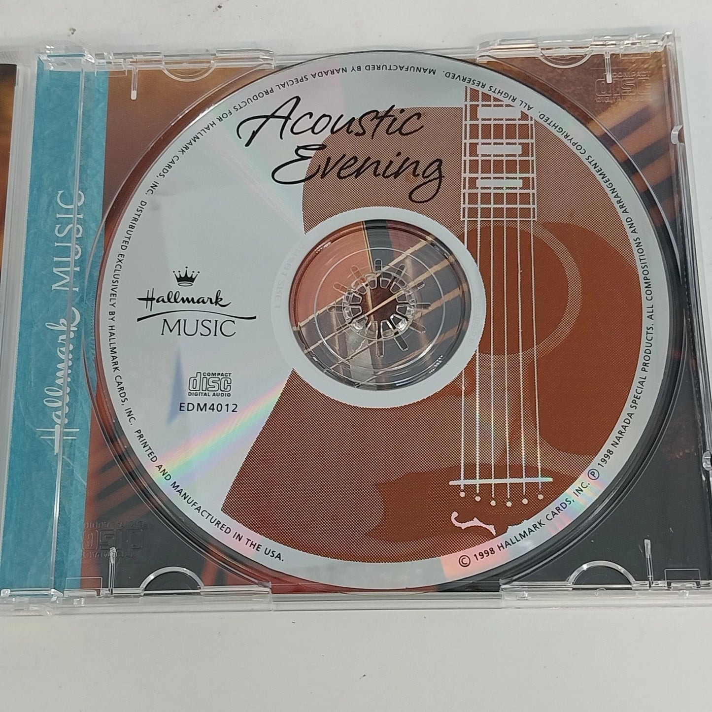 Hallmark Acoustic Evening CD Various Artists Beautiful Guitar Music 1998 New Age