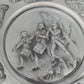 Hudson Pewter Spirit of ’76 Bicentennial Pewter Plate 9" Independence Day 1776