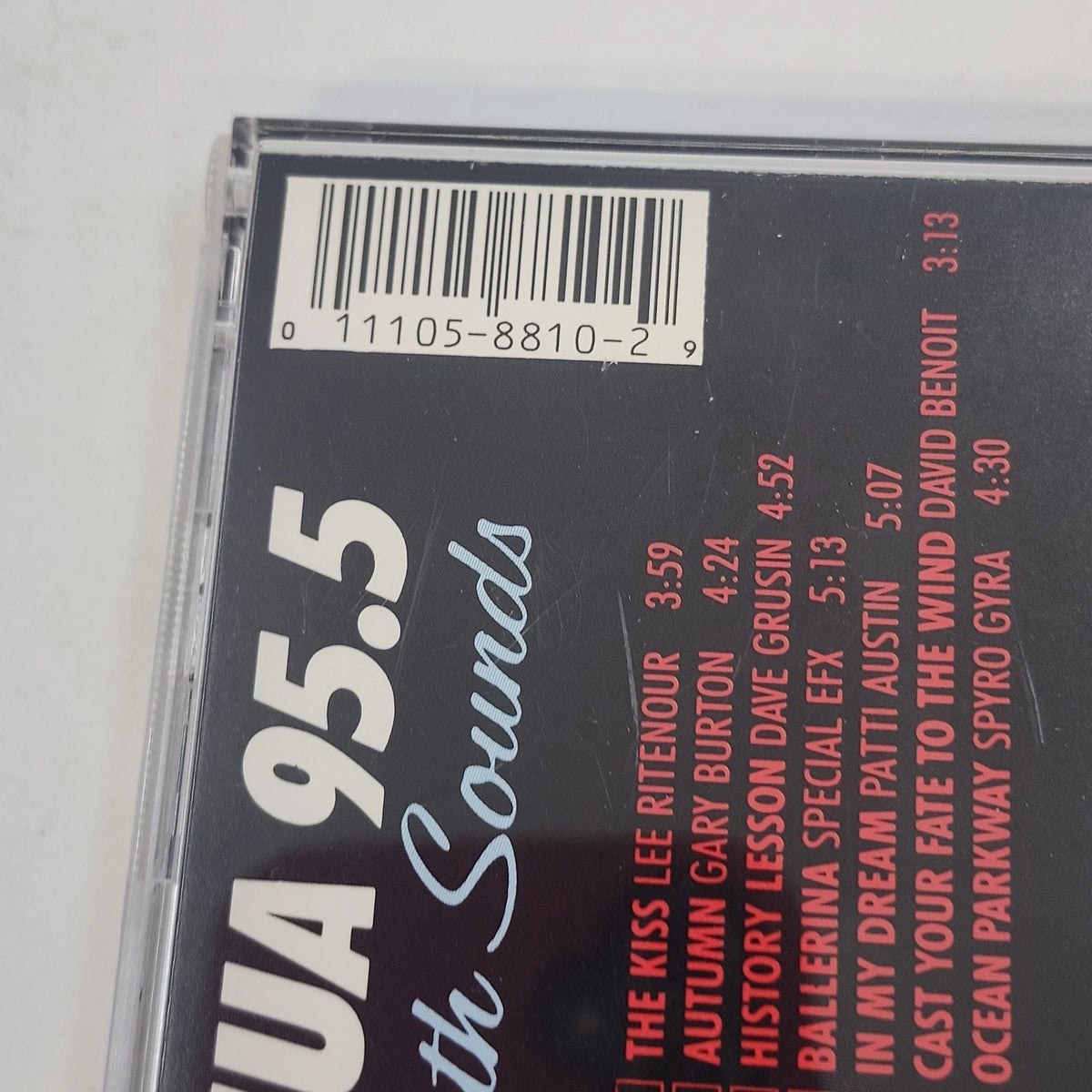GRP WNUA 95.5 Present Smooth Sounds CD GRD-8810 Smooth Contemporary Jazz 1988