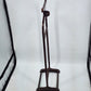 Wood Valet Butler Floor Standing Men's Clothes Suit Wardrobe Rack 45"h x 17"w