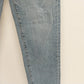 Eileen Fisher Women Light Wash Straight Leg Jeans Size 6 Distressed Cotton Denim