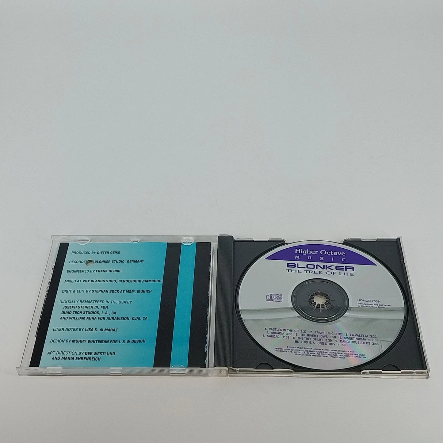 Blonker Tree of Life CD 1993 Higher Octave New Age Instrumental Guitar Ambient
