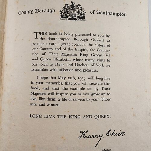 The Crowning of the King and Queen King George VI & Queen Elizabeth London 1937