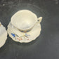 Japan Porcelain Demitasse Cups Saucers Floral Espresso 3 Mixed Sets Vintage