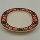 Charlton Hall Christmas Gravy Boat & Saucer Classic Traditions Ceramic Crazed