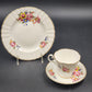 Royal Grafton Fine Bone China Rose Floral w Gold Edge Tea Cup Saucer Salad Plate