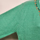 Life Energy Intelligence Teal V Neck Sweater XL Soft Knit