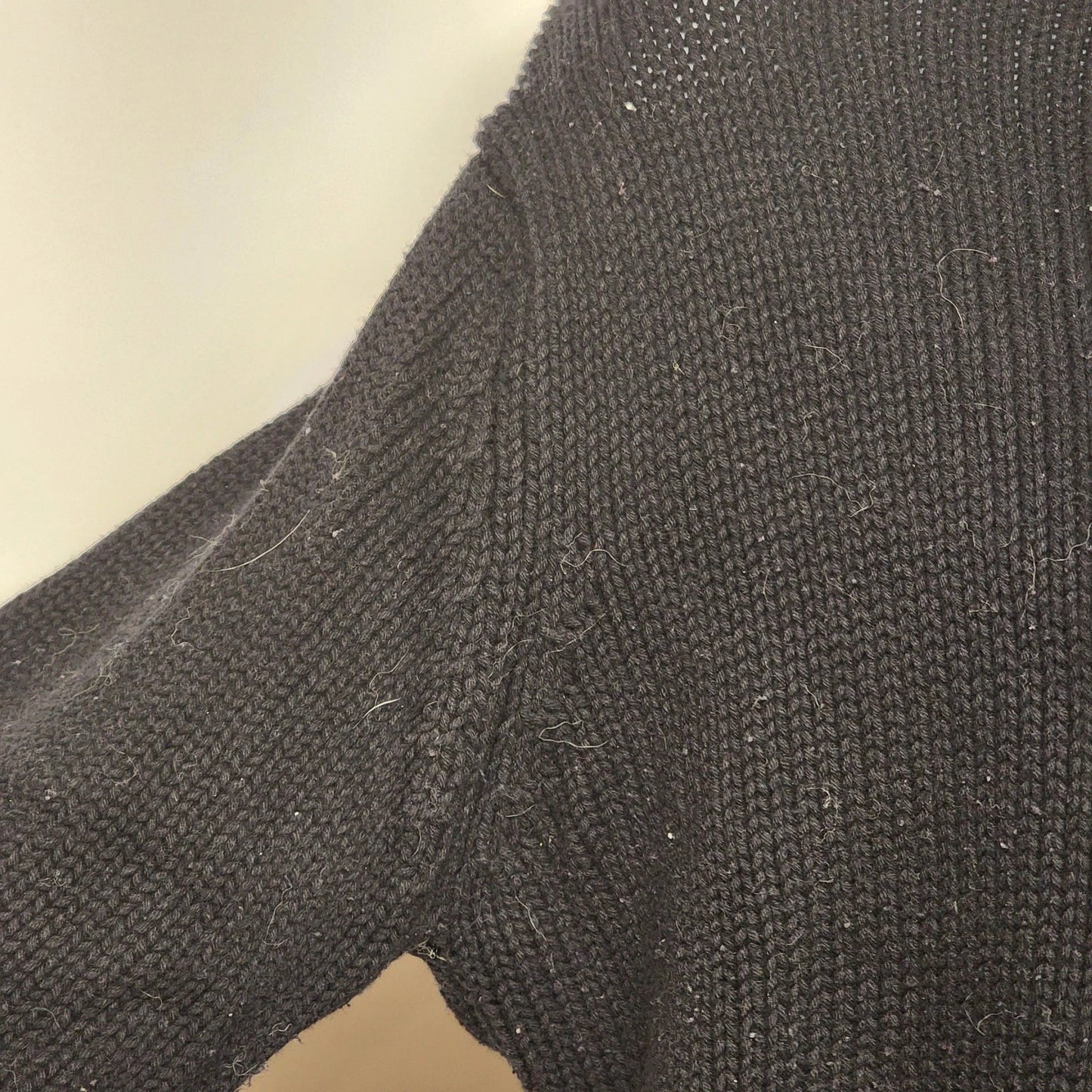 Merona Turtleneck Sweater Women's XL Soft Knit Brown Merino 100% Cotton Cambodia