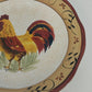 Canterbury Potteries Morning Sunrise Rooster Dinner Plate 11" Hand Painted