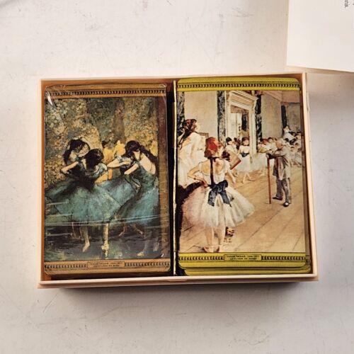 Edgar Degas Playing Cards Double Deck The Dance Class and Ballet Girls in Blue