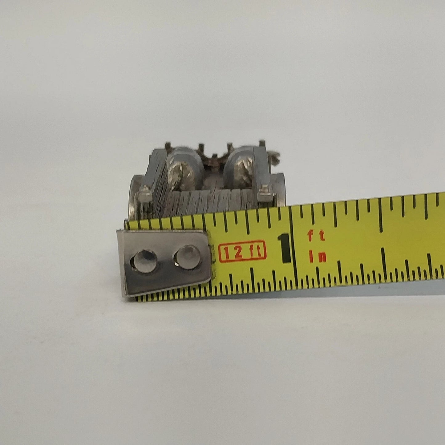 OSV Pewter Oxen Cart Wagon Miniature Farm Animal Figurine Vintage 2" Collectible
