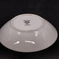 Noritake Cumberland Dessert Bowl 5.5" White Flowers Platinum Trim Vintage Japan