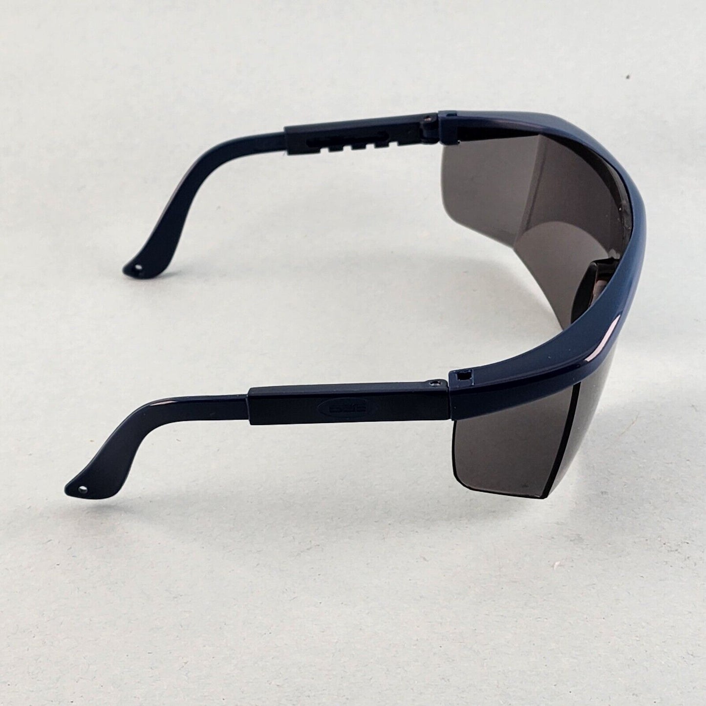 ERB Sting Ray Safety Glasses Half Frame Telescoping Temples UV Protection Z87.1+ (Blue, Gray & N/A)