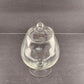 Clear Glass Candy Nut Dish Vintage With Lid With Round Top Unbranded 9.5" Tall