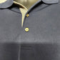 Grand Slam Blue Gray Men's Short Sleeve 3 Button Polo Shirt Size XL