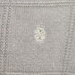 IZOD Sweater Blue Pullover Men's XLT Crewneck Cotton Long Sleeve Square Design